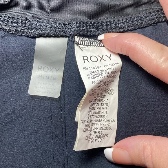 Roxy Black Track Shorts - Picture 4 of 5